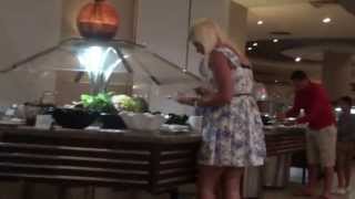 WALK THROUGH THE DINE AROUND RESTAURANT - CORAL SEA WATERWORLD - EGYPT