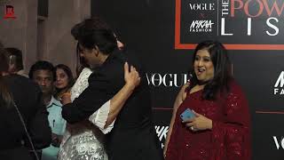 Shahrukh Khan With Wife Gouri Khan Arrives At THE VOGUE X NYKAA FASHION AWARDS 2019