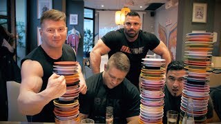 BODYBUILDER ESKALIEREN am SUSHI Buffet!