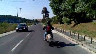 Izs 56 on the road Izh 56 banfoldia