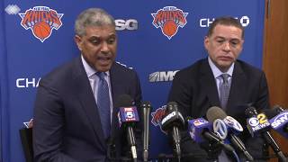 Knicks Exclusive: Steve Mills & Scott Perry Press Conference, April 12