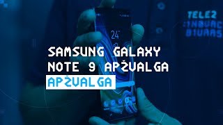 Samsung Galaxy Note 9 apžvalga