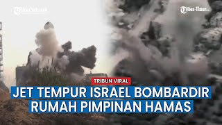 Rumah Pimpinan Hamas Ismail Haniyeh Dibombardir Jet Tempur Israel