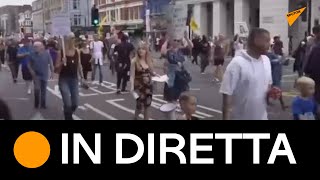 Londra: protesta di scettici Covid-19 e no-vax