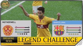 PES 2019 | LEGEND CHALLENGE | 1 Star Team vs 5 Star BARCELONA