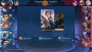 Build terkuat hero silvana top global mobile legends terbaru