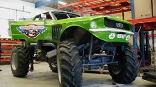 TRUCK MUSTANG МАШИНКИ БИГ ТРАКИ МУЛЬТИКИ ДЛЯ ДЕТЕЙ