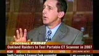 NFL Concussion Problem: Portable CT Scanner Being Used