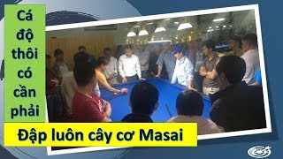 CÁ ĐỘ THÔI CÓ CẦN PHẢI ĐẬP LUÔN CÂY CƠ MASAI KHÔNG TA-VỪA NHÌN CÁI ẤY LÀ ĐÃ CÓ ĐỘNG LỰC LIỀN