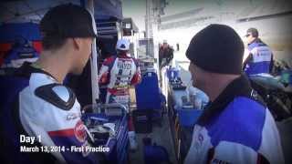2014 YOSHIMURA SUZUKI FACTORY RACING - DAYTONA SBK RACE REPORT