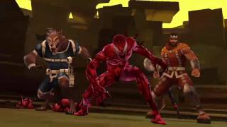 Marvel Future Fight- Ultimate World Boss Mode - Carnage vs Proxima Midnight -  [ Tier 1 Strikers ]