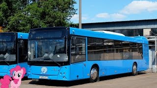 Поездка на автобусе МАЗ-203.069 Т 681 РР 777 Маршрут № 201 Москва
