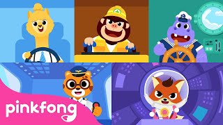 ¿De Quién es el Vehículo? | Canción de Trabajos | Pinkfong Canciones Infantiles