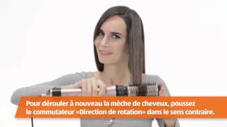 Brosse rotative à air chaud