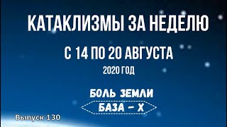 Катаклизмы за неделю с 14 по 20 августа 2020. Боль Земли. Наводнение в Индии, Китае