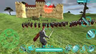 Lets play steel and flesh : Roman Empire Atackers vs Roman Defenders . Battle for the Roman castle