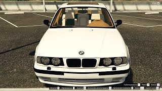 GTA 5 BMW E34 M5 German Style