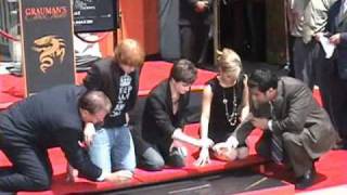 Dan Radcliffe, Emma Watson, & Rupert Grint Hand, Foot, and Wand Ceremony