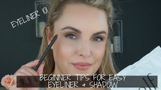 Life Changing Eye Liner TIPS for Beginners|| Aging Eyes  - Elle Leary Artistry