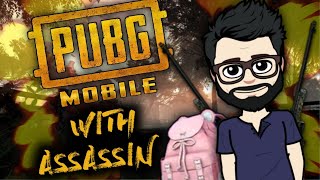 PUBG MOBILE WITH GODL ASSASSIN AND IMAZIK! LIVE CUSTOM ROOMS!