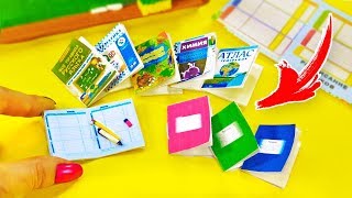 ШКОЛЬНЫЕ ПРИНАДЛЕЖНОСТИ ДЛЯ КУКОЛ. СНОВА В ШКОЛУ  BACK TO SCHOOL. СВОИМИ РУКАМИ DIY. ИРИНА ИВАНИЦКАЯ
