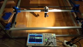 My laser - dry run test