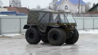 Снегоболотоход "ЛЕСНИК-М" с дизелем Kubota V1505-T