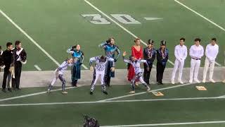 Moanalua High School "Menehune" Marching Band & Color Guard@2019 Rainbow Invitational