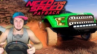 ФОРД РАПТОР В ТЮНИНГЕ - NEED FOR SPEED PAYBACK с РУЛЕМ