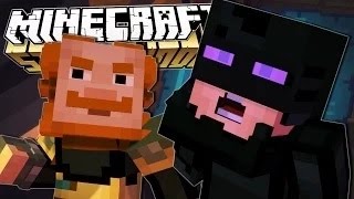 MINECRAFT: STORY MODE " GRAN VIAJE AL END " EPISODIO #3 [1/2]