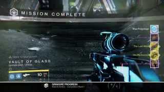 Destiny - The BEST Vault of Glass Drop Ever??