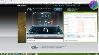 Результаты замера скорости интернета на сайте speedtest net Провайдер Аист Самара Тариф 100 мбит плю