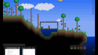 Terraria - Tshock - change time, pvp fun, edit spawn, antibuild, protect spawn