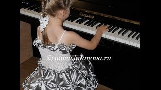Платье Королева Юбка - Crochet dress - вязание крючком