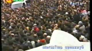 AHMET KAYA nin cenaze merasimi KONUSMA Siwan Perwer( HEY FELEKE xayin�
