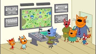 Три кота | Пожарная станция | Серия 47 | Мультфильмы для детей