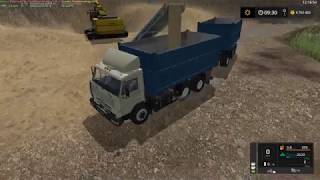 Мод Камаз-45143 и прицеп 1.0.0.0 Фермер Симулятор 2017