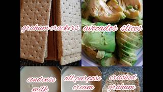 AVOCADO GRAHAM FLOAT #quick and easy #my own version