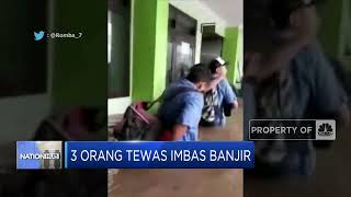 Tembok MTSN 19 Pondok Labu Ambruk Imbas Banjir, 3 Orang Tewas
