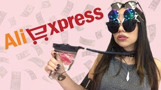 Compras da China || Aliexpress - Cílios, aplique, chocker, óculos