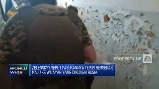 Zelenskyy: Pasukannya Terus Bergerak Ke Wilayah Yang Dikuasai Rusia