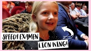 PREGGO LUNCH, LION KING EN TERUG OP SCHIPHOL OOST | Vlog #384 | Diesna Loomans