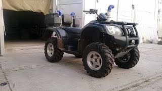 CF MOTO 500 . Самодельный впрыск.