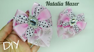 ❤️Просто Потрясающая идея бантиков из лент❤️DIY Natalia Mazer