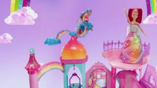 Кукла "Барби - Радужная принцесса", Barbie Dreamtopia Rainbow Cove, арт. DPP90, Mattel, Игроландия