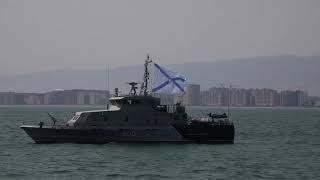 Репетиция парада ко Дню ВМФ в Каспийске