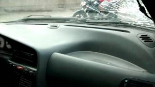 Motorista bate e vai preso por desacato, na Ponte Wilson Mendes.