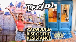 UNFORGETTABLE DISNEYLAND TRIP: CLUB 33 LUNCH & RISE OF THE RESISTANCE | leighannvlogs