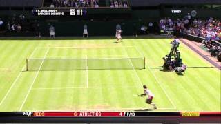 Serena Williams vs Michelle Larcher de Brito 2010 Highlights