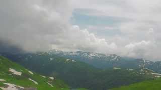 The Caucasus. Timelapse
